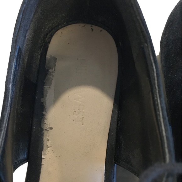 NINE WEST - Niblo Suede Lace up Oxford style Flat women’s shoes -Size 8m - Picture 2 of 6